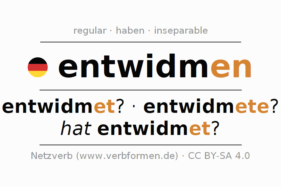 Oraciones de ejemplo con el verbo entwidmen 〈Oración interrogativa〉