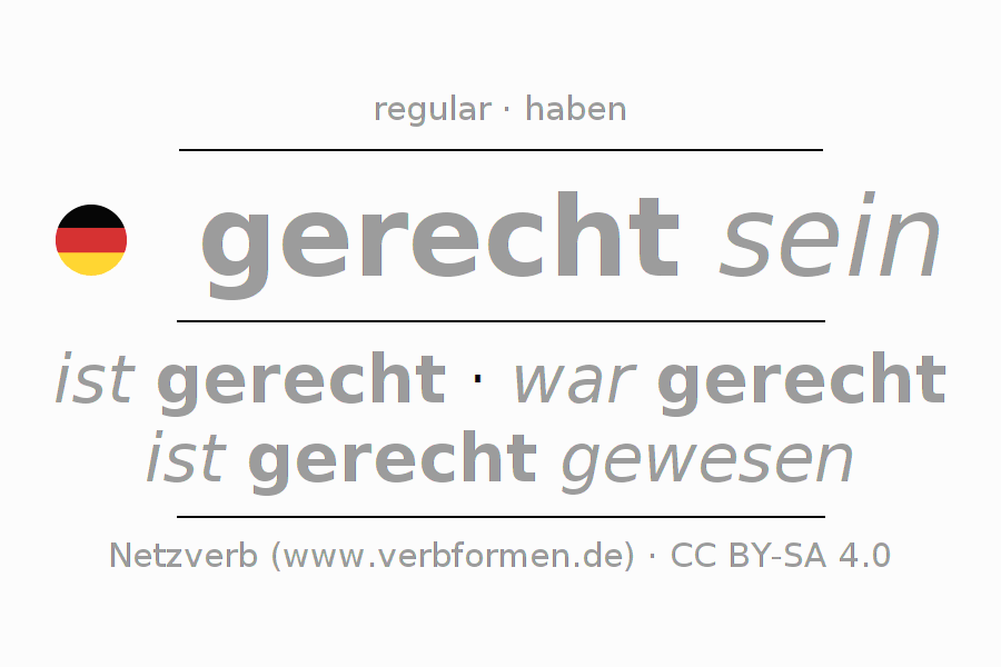 Conjugación del verbo rechen