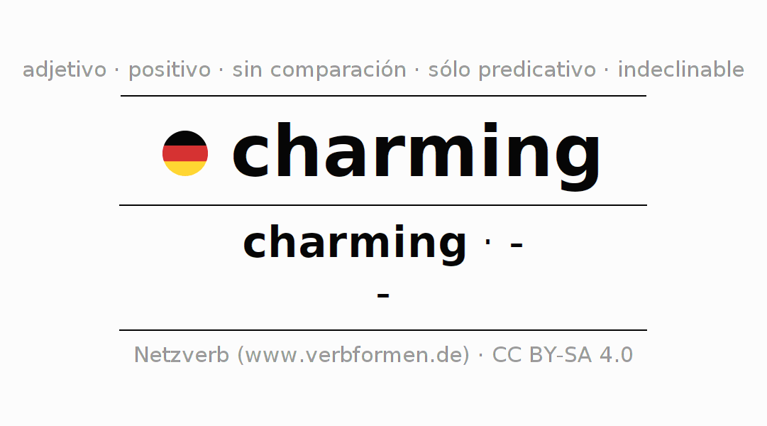 Declinación y aumento de charming